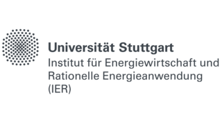Logo der Uni Suttgart - Institut für Energiewirtschaft und Rationelle Energieanwendungen (IER)